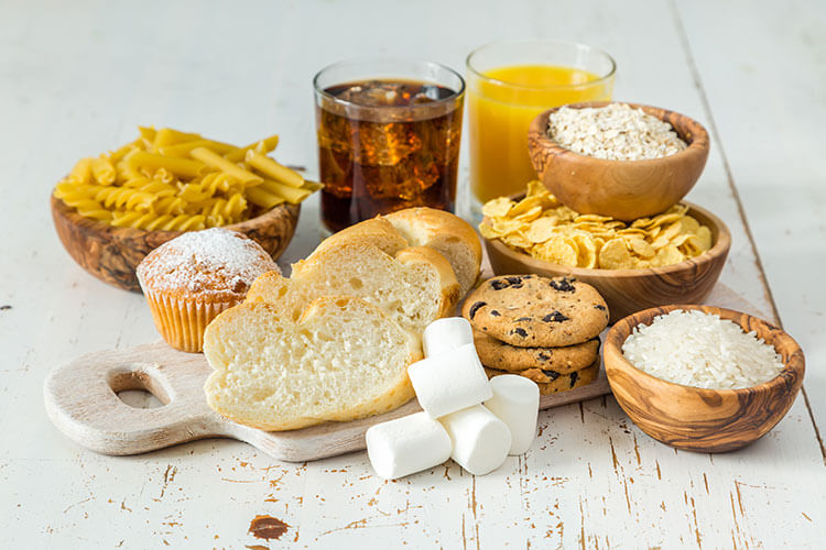 نکته کاهش چربی شکم کاهش مصرف کربوهیدرات