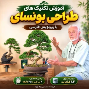 آموزش تکنیک های طراحی بونسای : با زیرنویس فارسی